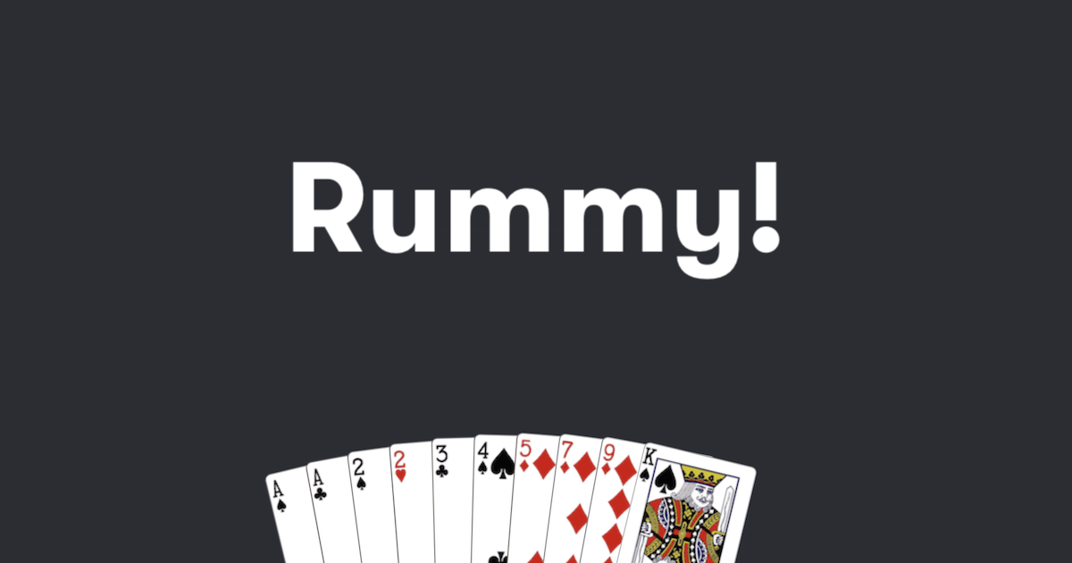 playing online rummy game